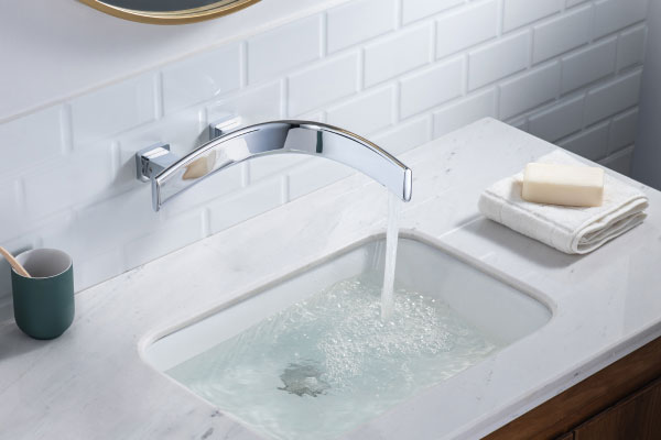 designer wall mount faucet