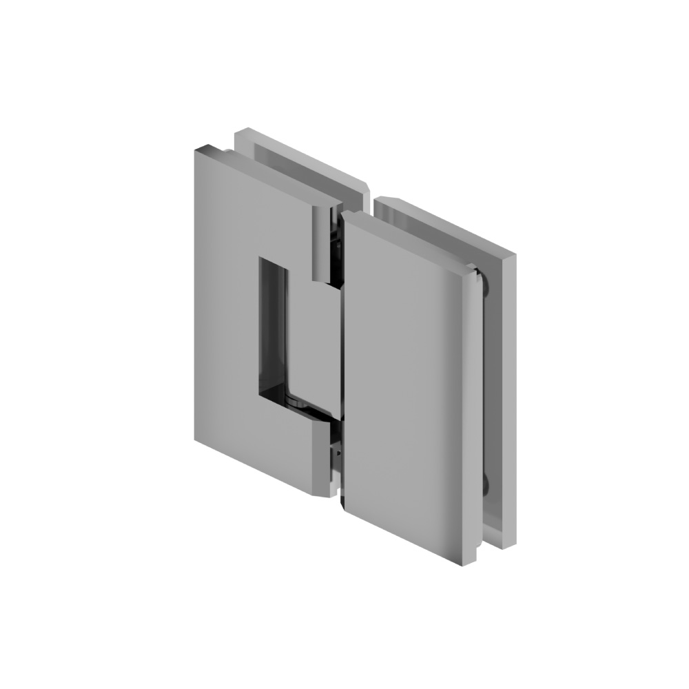 180 Degrees Glass To Glass Heavy Duty Shower Door Hinge | Chrome