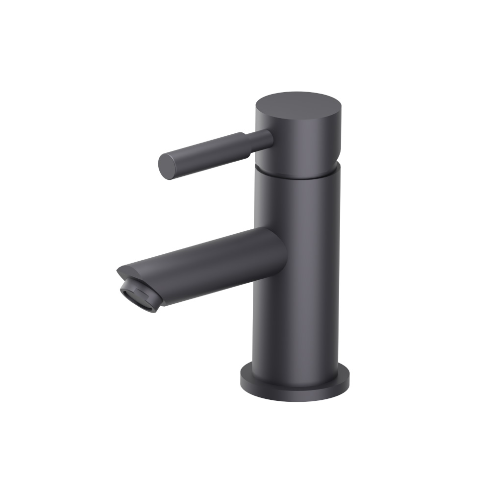 Single Hole Bathroom Faucet | Dark Grey