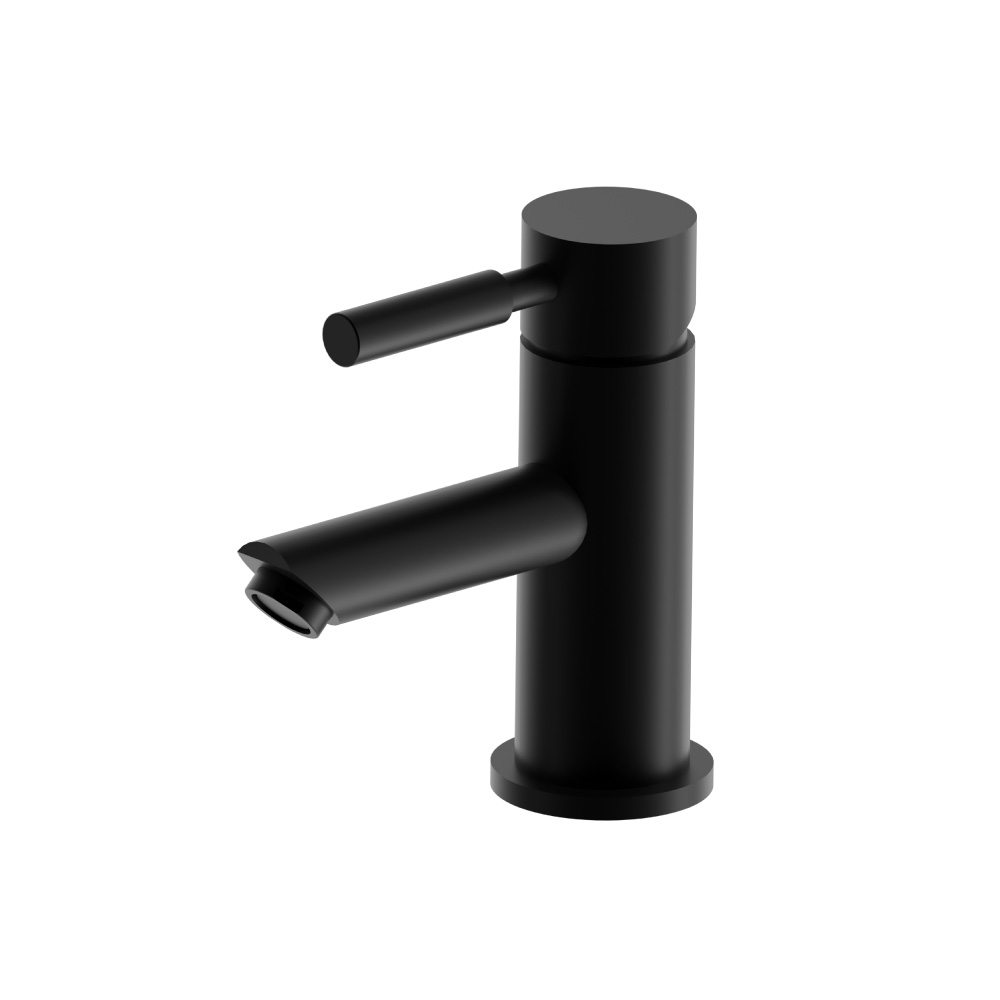 Single Hole Bathroom Faucet | Gloss Black
