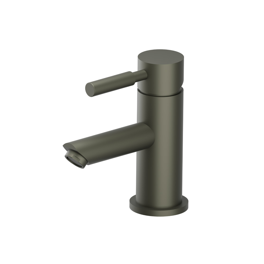 Single Hole Bathroom Faucet | Gun Metal Grey