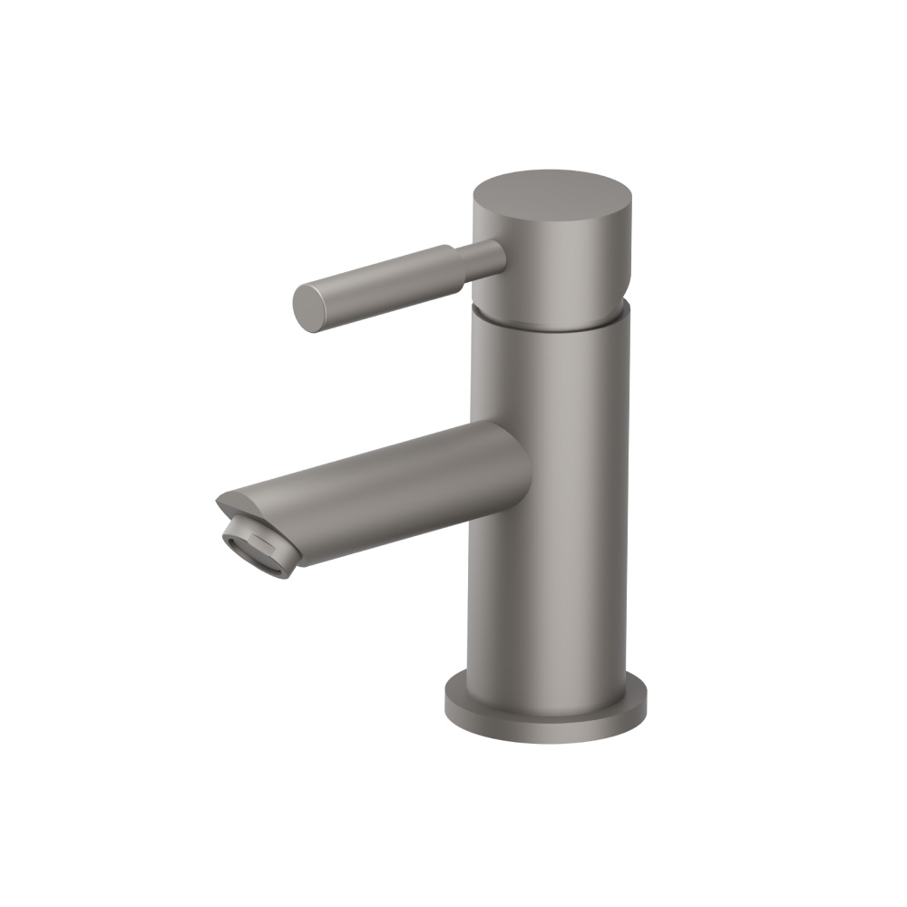 Single Hole Bathroom Faucet | Steel Grey