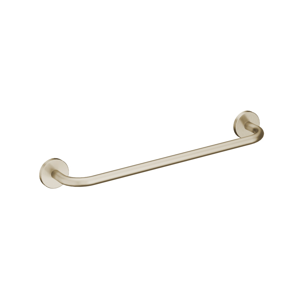 Brass Towel Bar - 18" | Brushed Nickel PVD