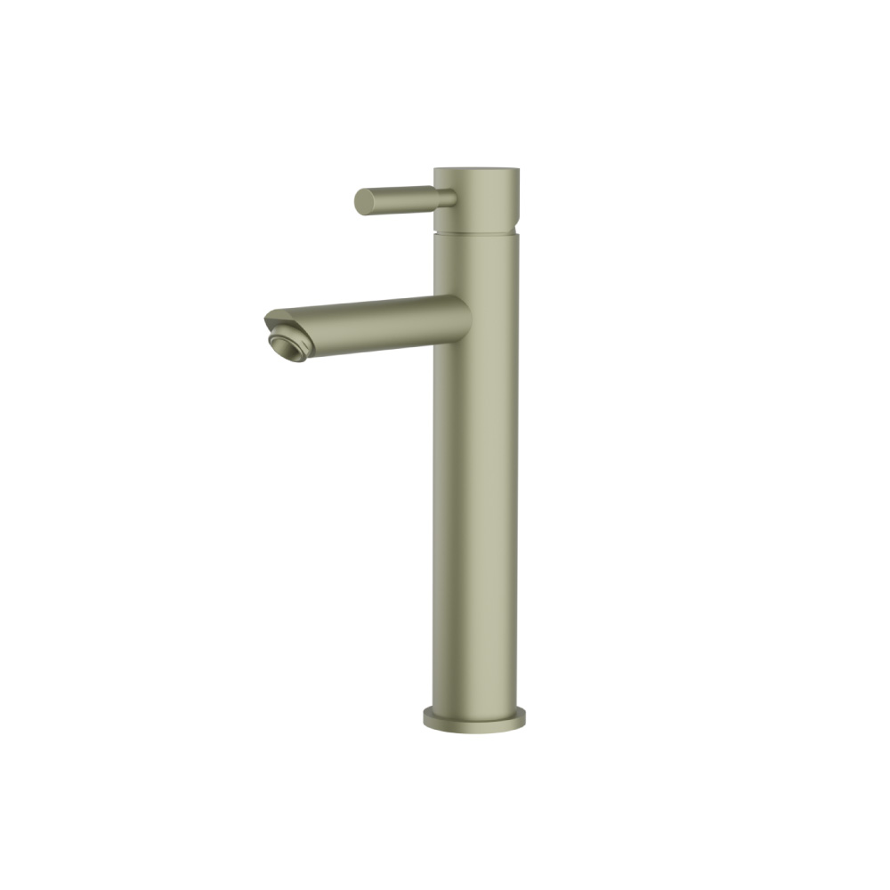 Single Hole Vessel Faucet | Army Green
