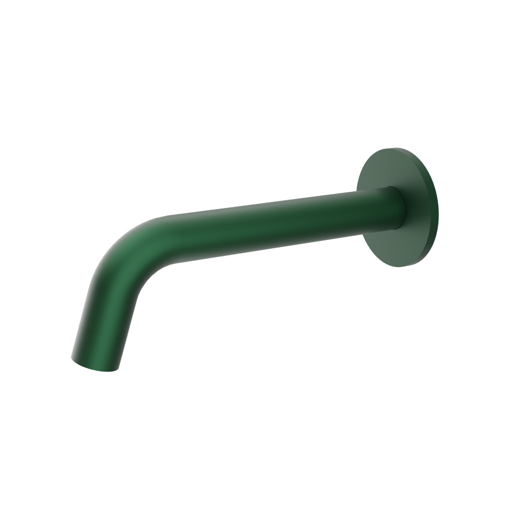 Wall Mount Non Diverting Tub Spout | Leaf Green