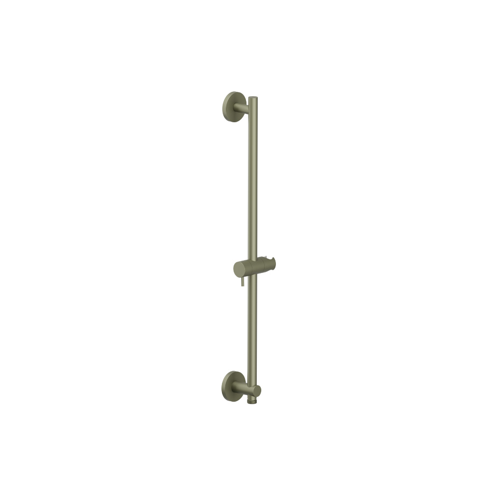 Shower Slide Bar With Integrated Wall Elbow | Army Green