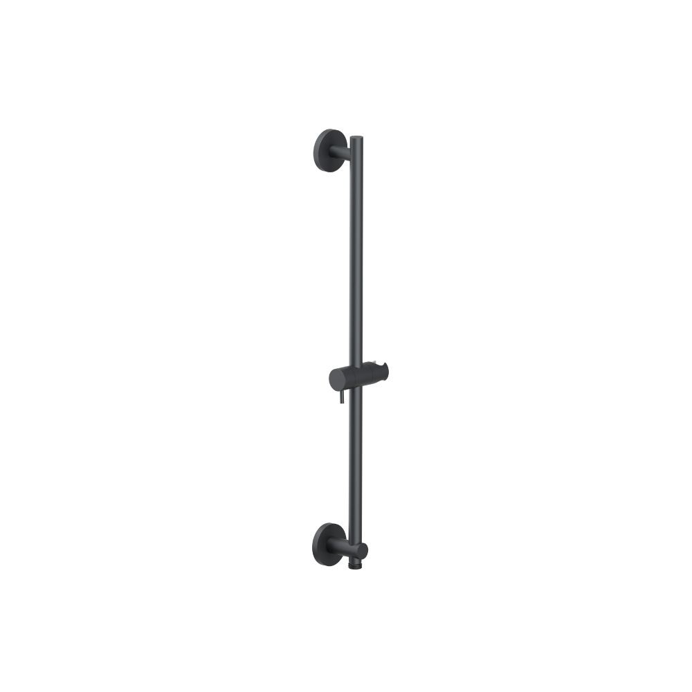 Shower Slide Bar With Integrated Wall Elbow | Rock Grey