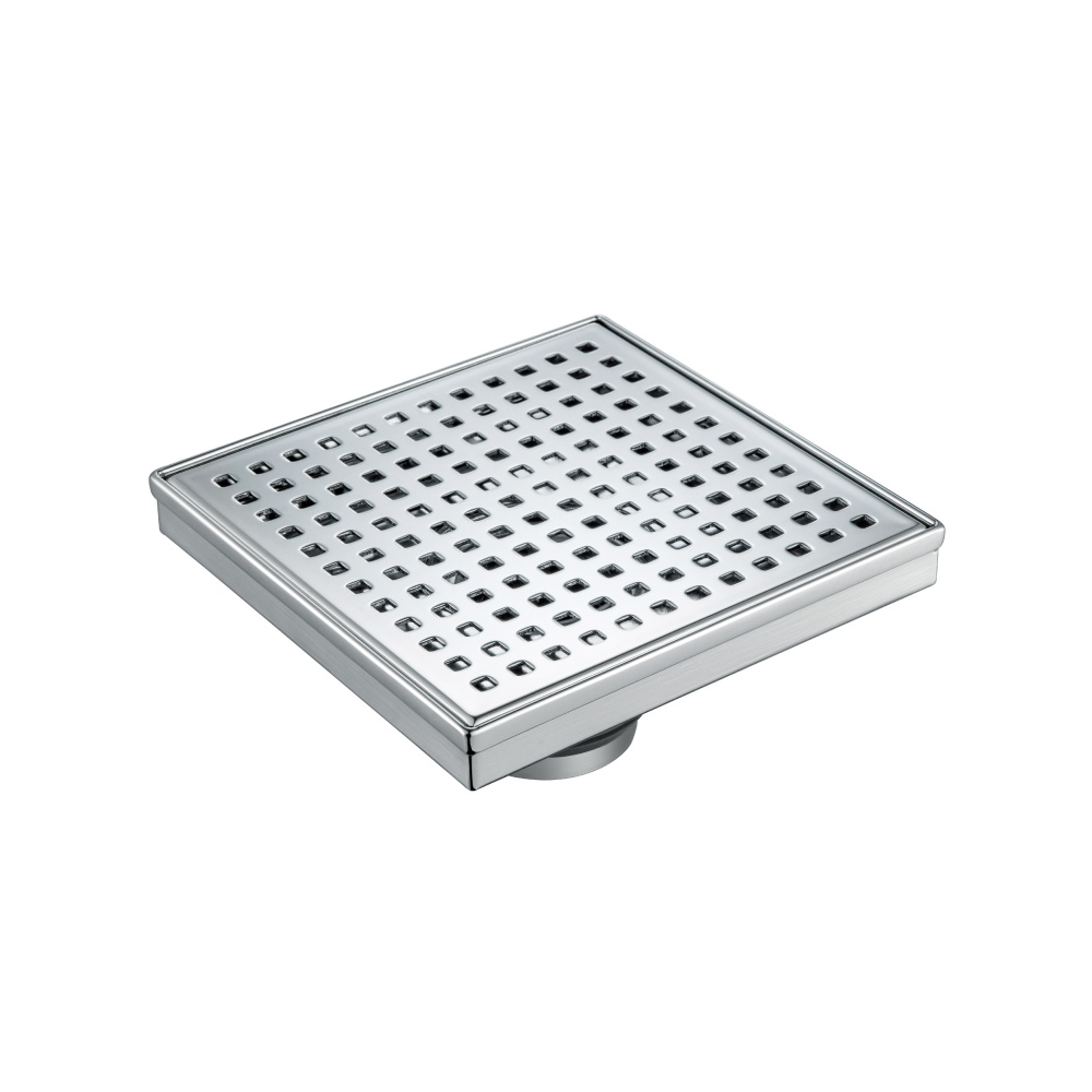 6" Decorative Floor Drain with 2" Outlet | Chrome