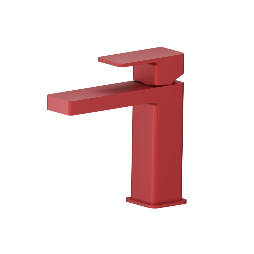 Single Hole Bathroom Faucet | Deep Red