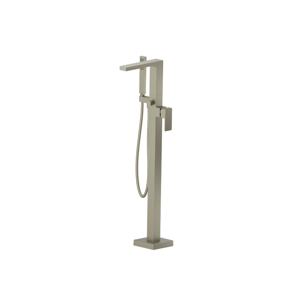 Freestanding Floor Mount Bathtub / Tub Filler With Hand Shower | Light Verde