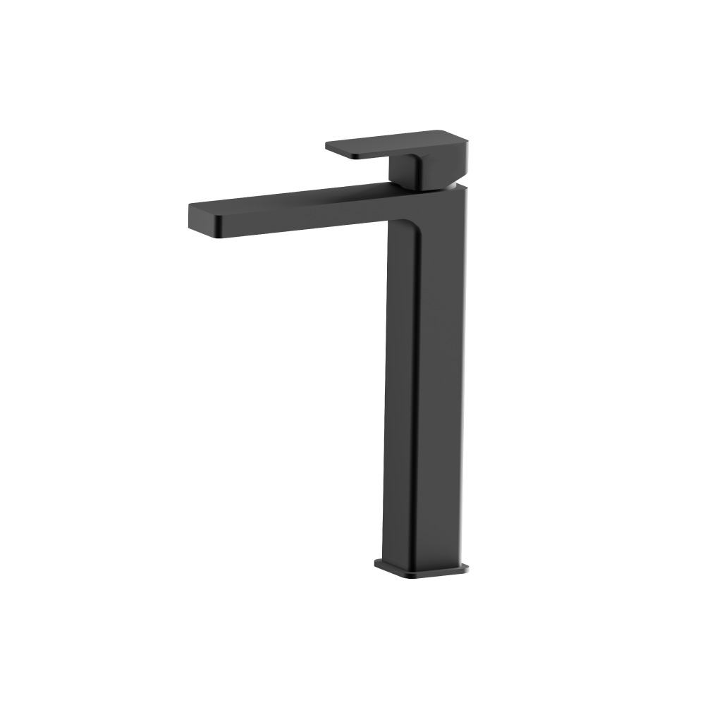 Single Hole Vessel Faucet | Matte Black