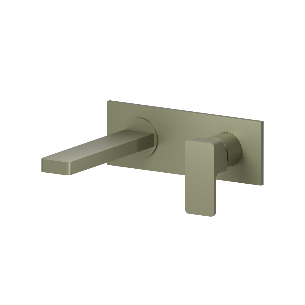 Single Handle Wall Mounted Bathroom Faucet | Army Green