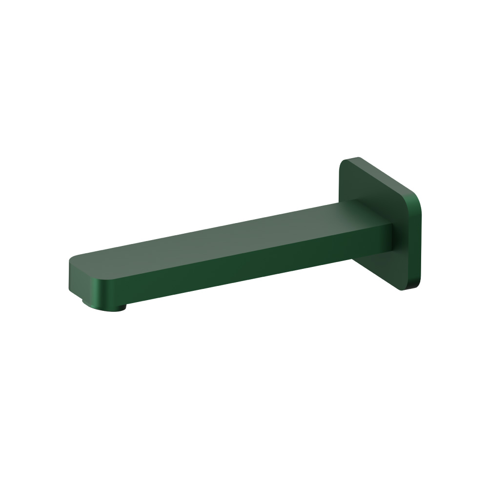 Wall Mount Non Diverting Tub Spout | Leaf Green