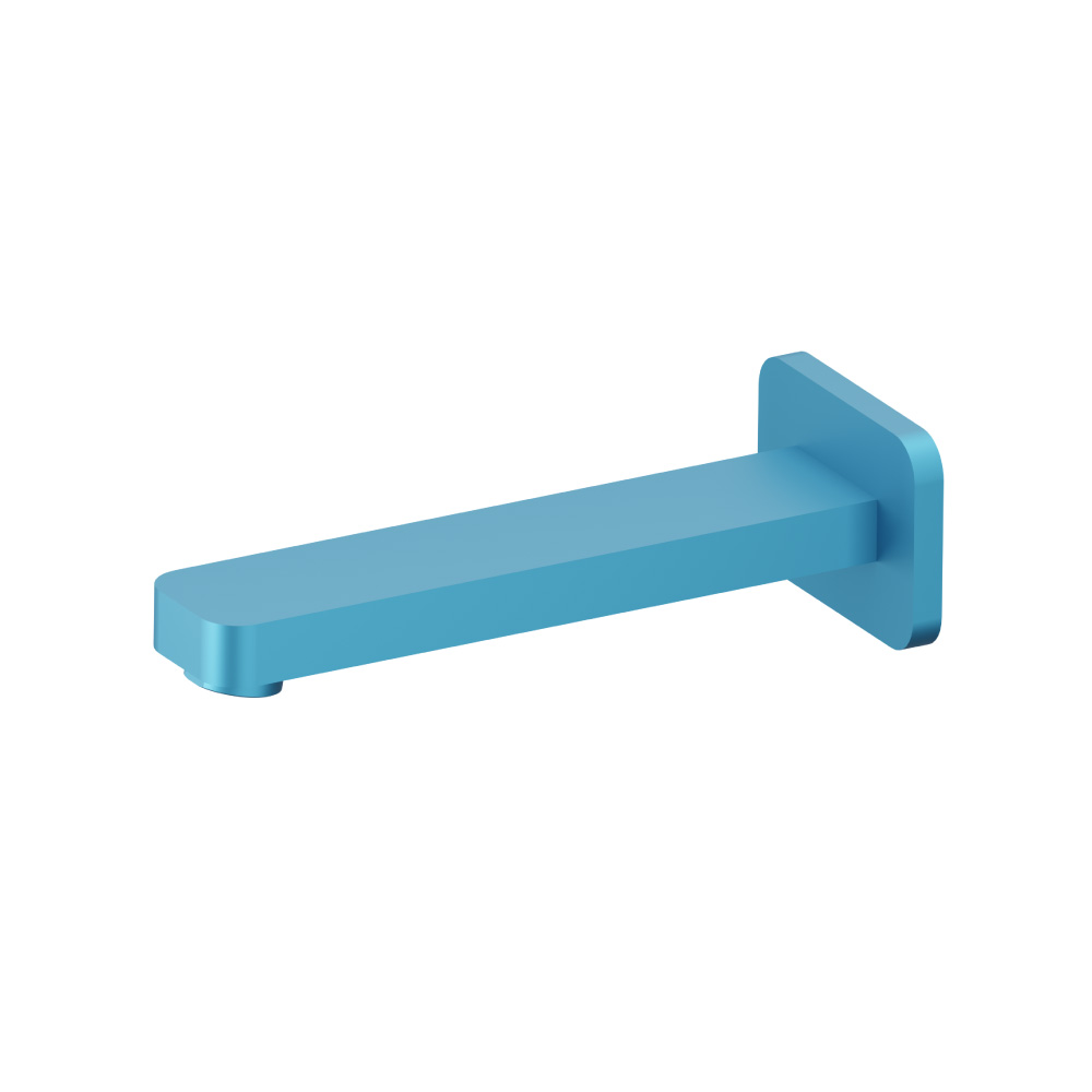 Wall Mount Non Diverting Tub Spout | Sky Blue