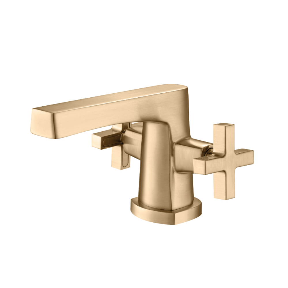 Single Hole Bathroom Faucet | Brushed Bronze PVD