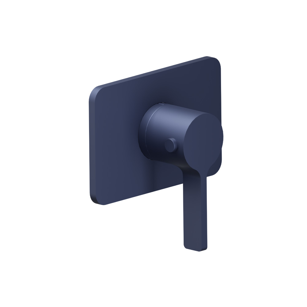 3/4" Thermostatic Valve With Trim | Navy Blue