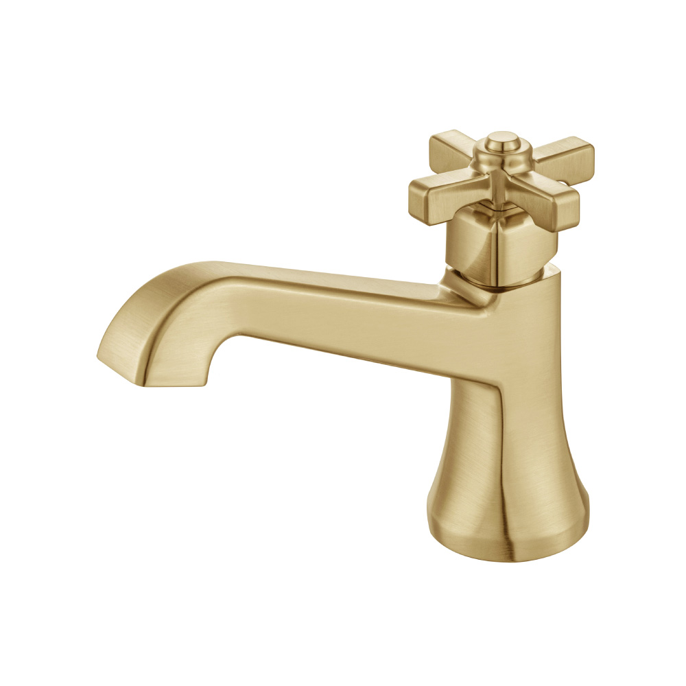 Single Hole Bathroom Faucet | Satin Brass PVD