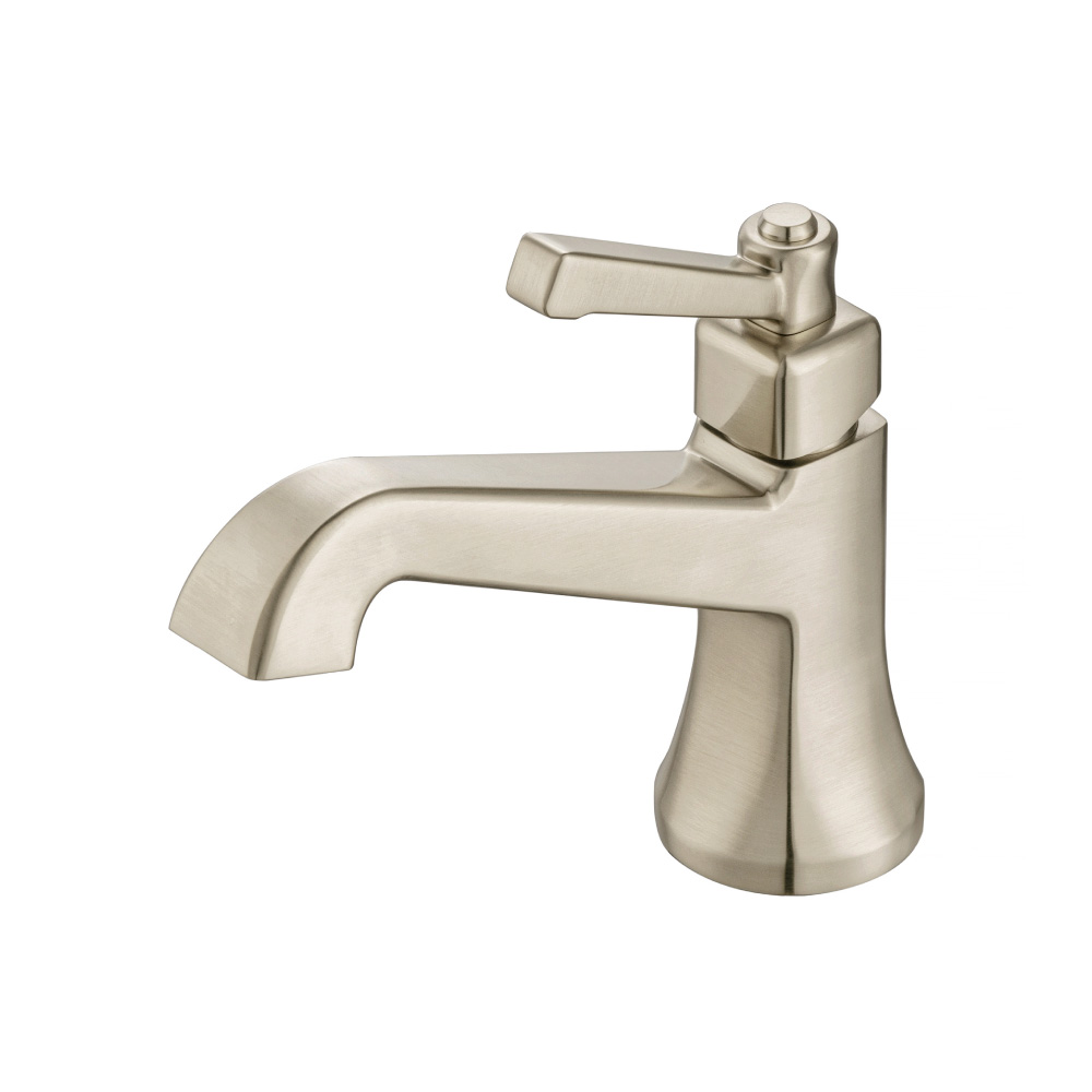 Single Hole Bathroom Faucet | Brushed Nickel PVD