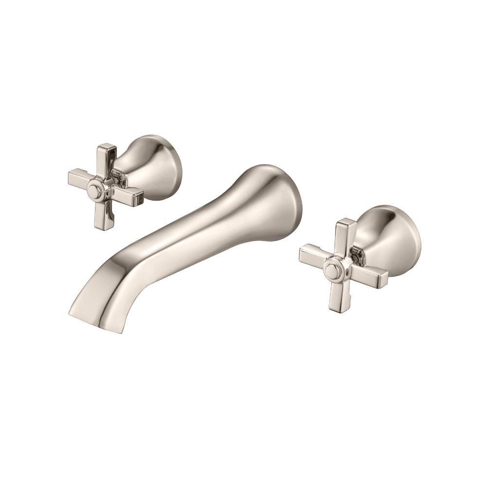 Trim For Two Handle Wall Mounted Tub Filler | Polished Nickel PVD