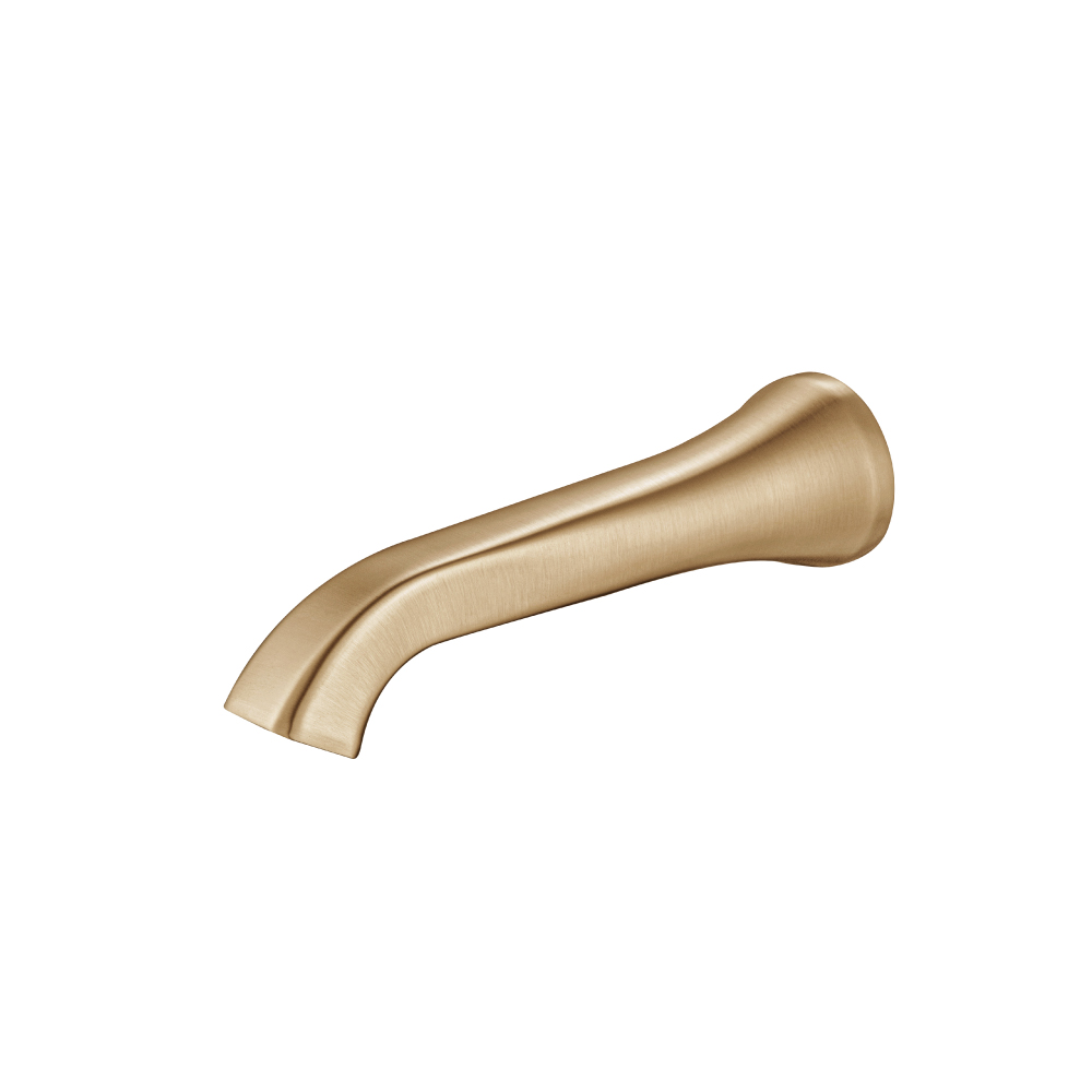 Wall Mount Non Diverting Tub Spout | Brushed Bronze PVD