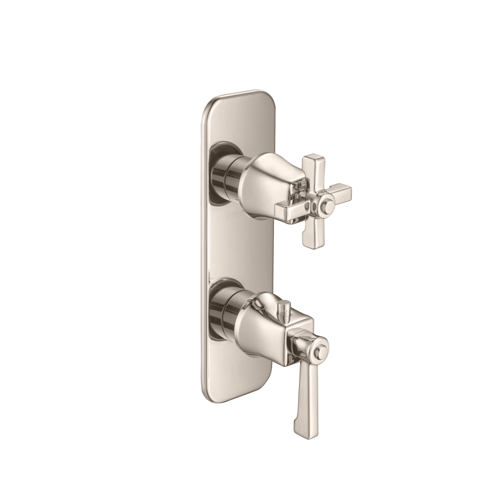 3/4" Thermostatic Shower Valve & Trim - 1- Output | Polished Nickel PVD