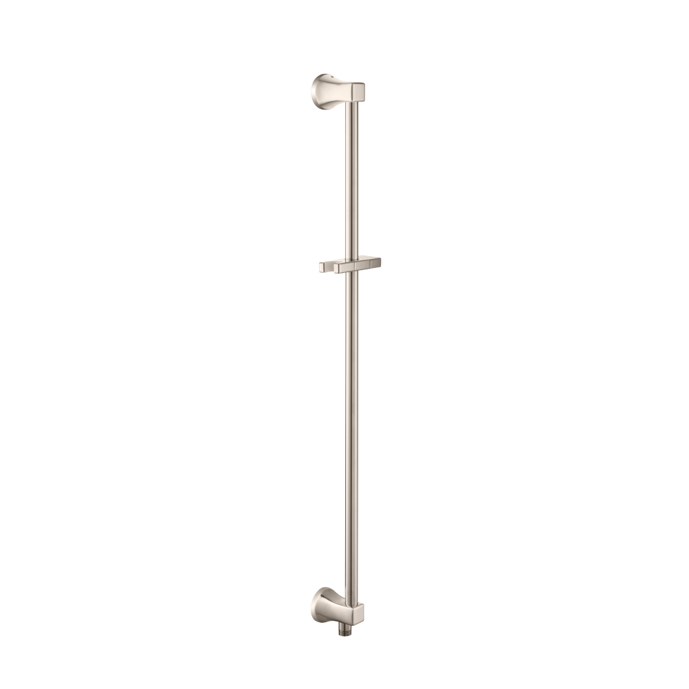 Shower Slide Bar With Integrated Wall Elbow | Polished Nickel PVD