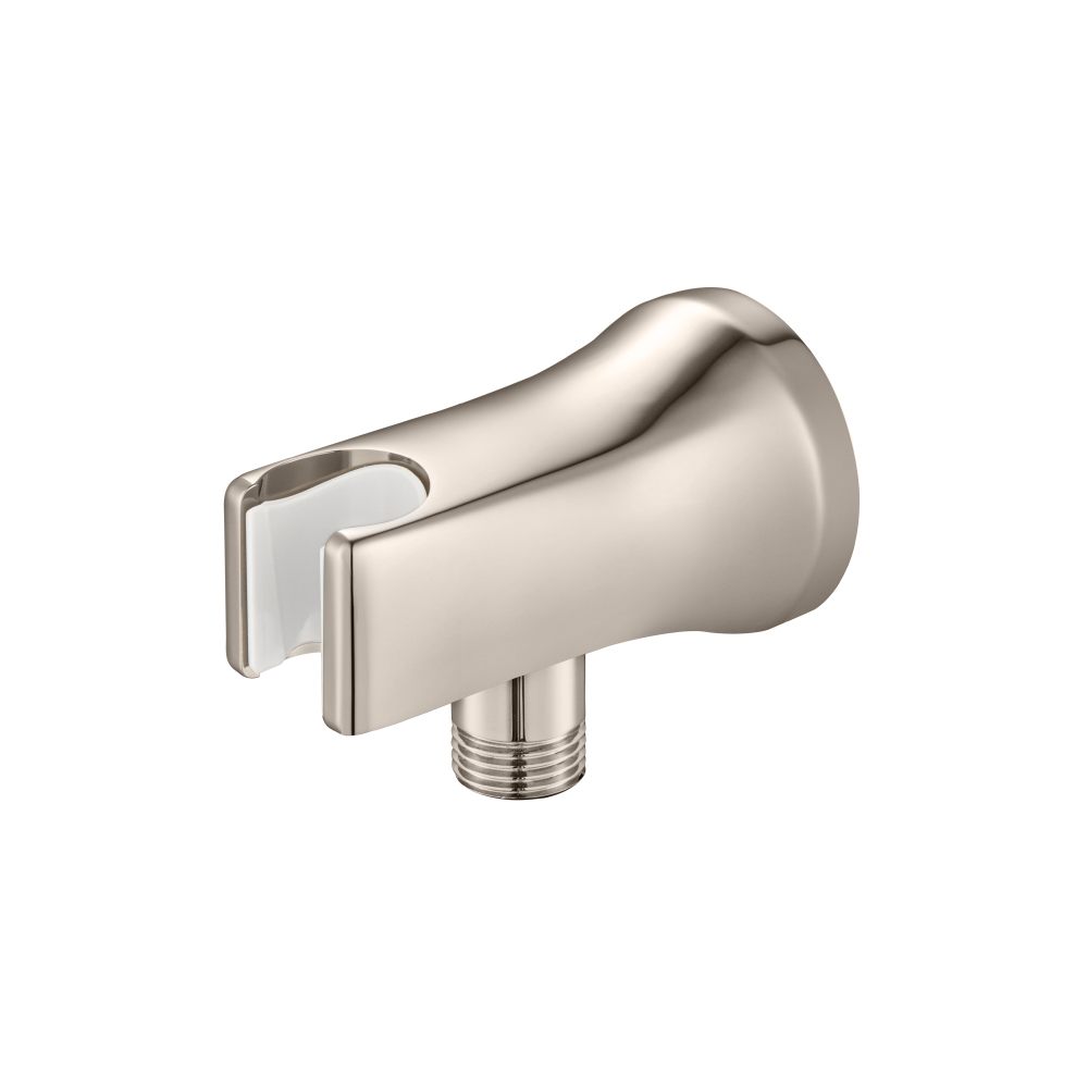 Wall Elbow With Holder Combo | Polished Nickel PVD