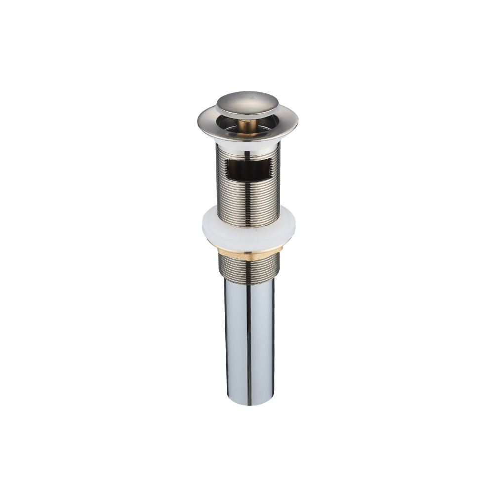 1-1/4" Pop-up Drain Assembly with Overflow | Brushed Nickel PVD