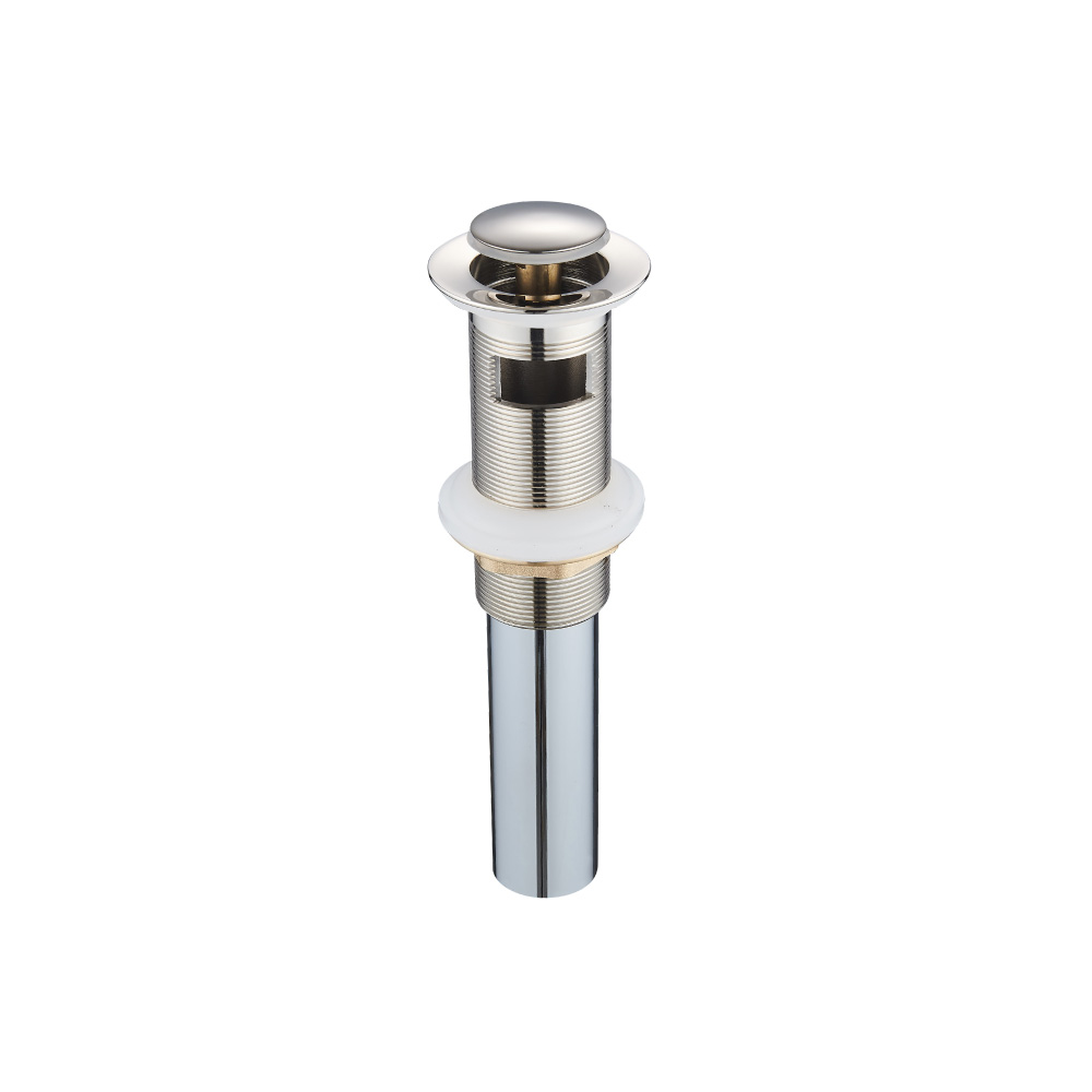 1-1/4" Pop-up Drain Assembly with Overflow | Polished Nickel PVD