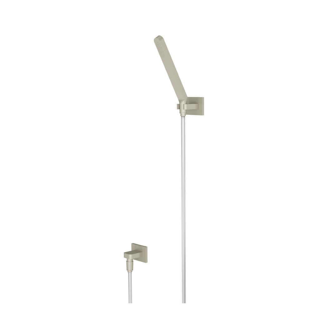 Hand Shower Set With Wall Elbow, Holder and Hose | Light Verde