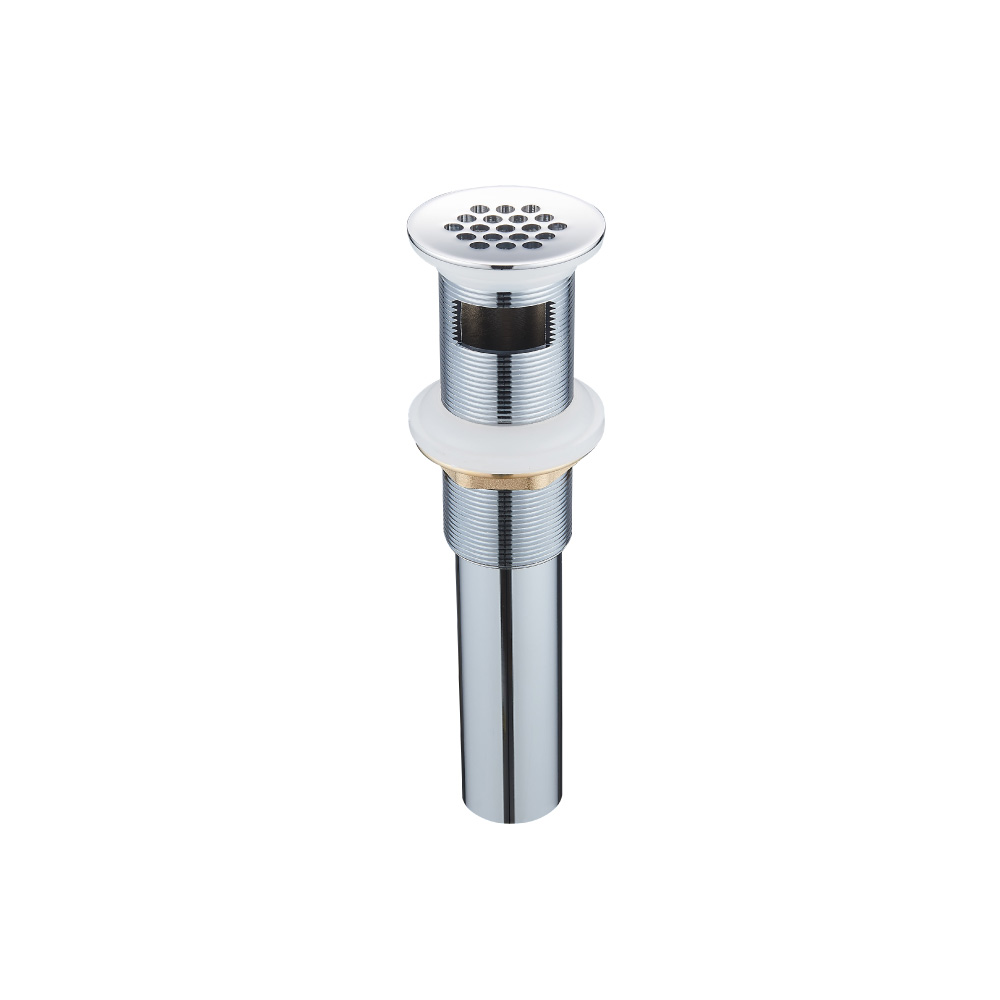 1-1/4" Sink Grid Drain with Overflow | Chrome