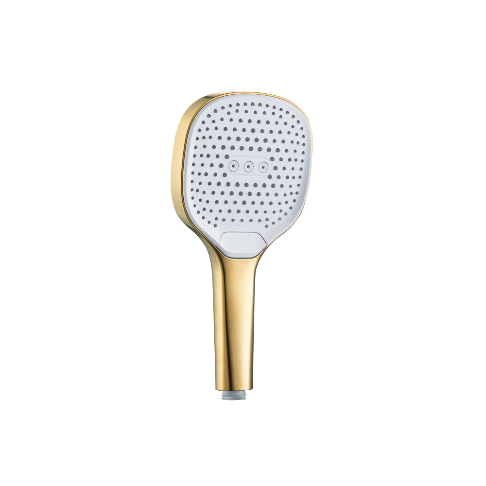 3-Function ABS Hand Held Shower Head - 120mm | Satin Brass PVD