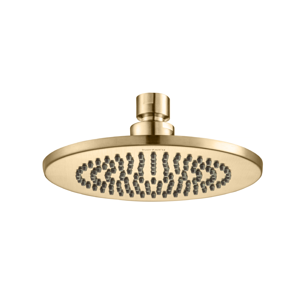 6" Solid Brass Showerhead / Rainhead | Brushed Bronze PVD