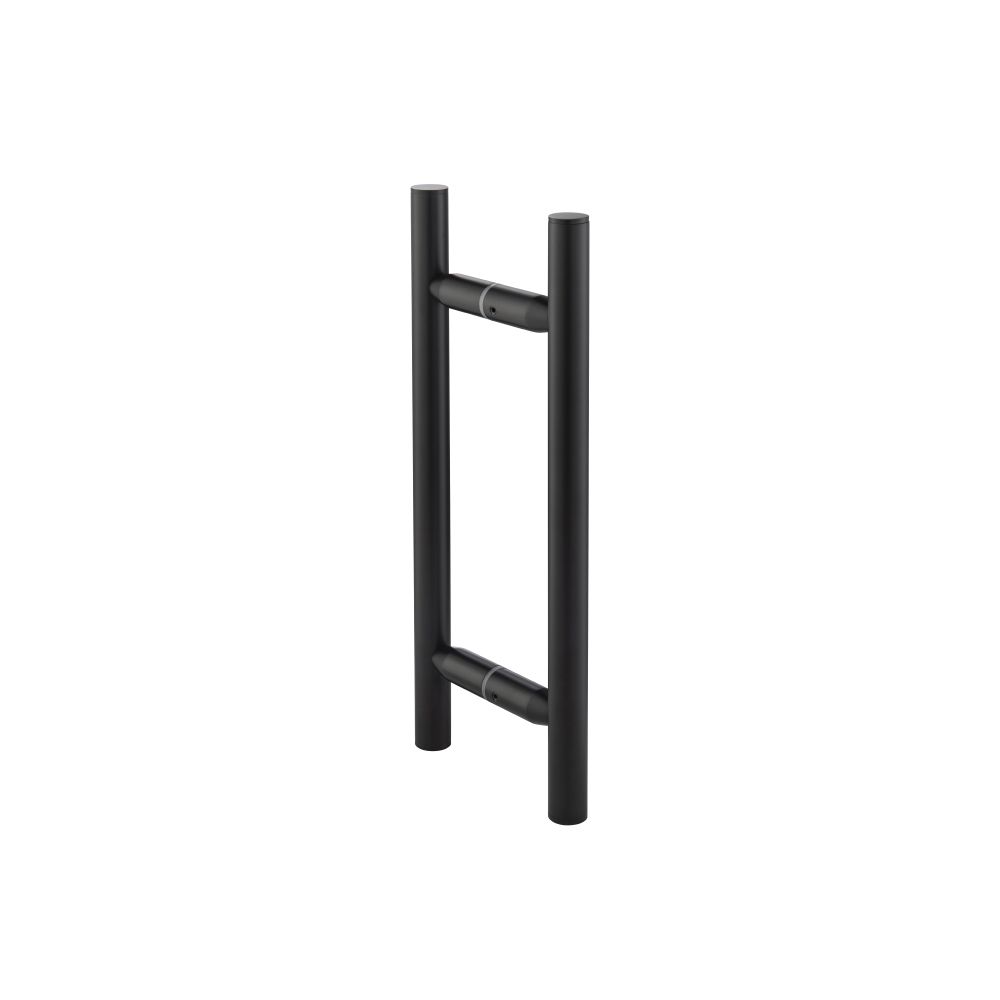 8" Back-To-Back Shower Door Pull Handle | Matte Black