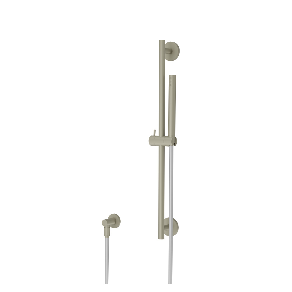 Hand Shower Set with Slide Bar and Elbow | Light Verde