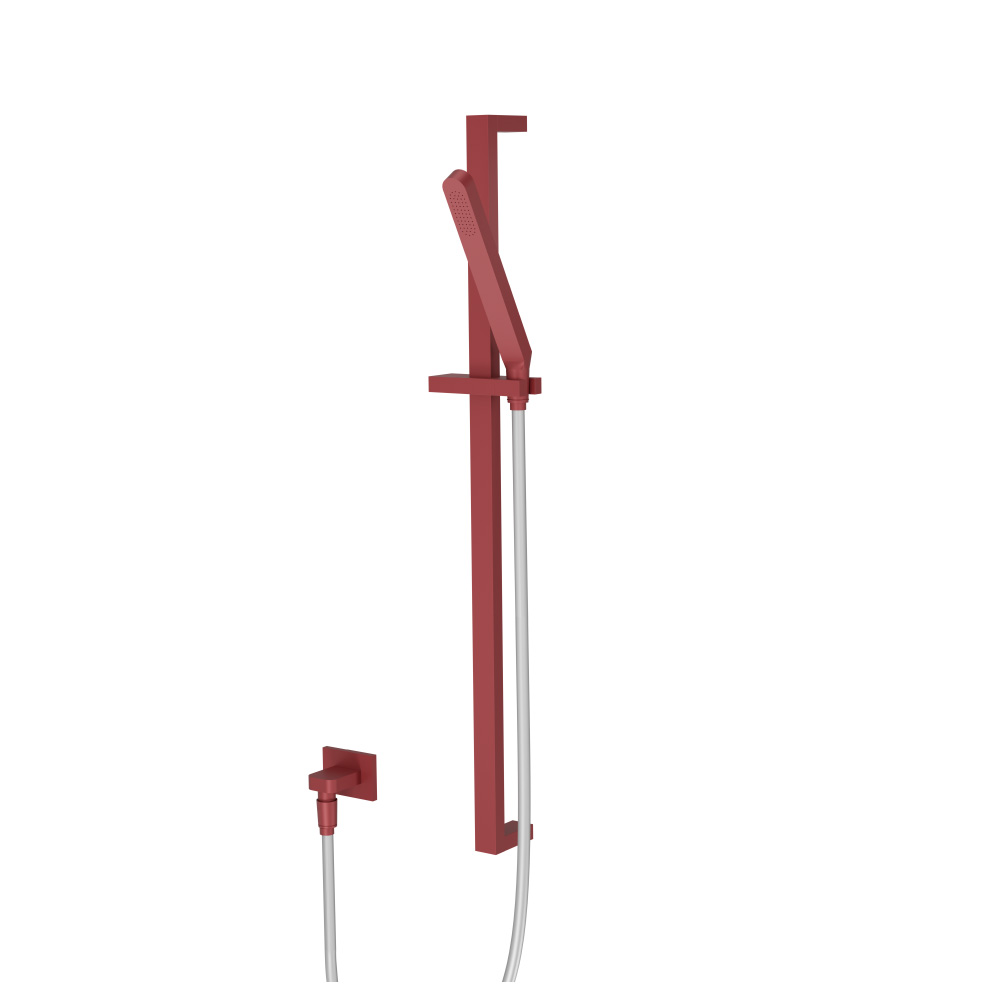 Hand Shower Set with Slide Bar and Elbow | Crimson