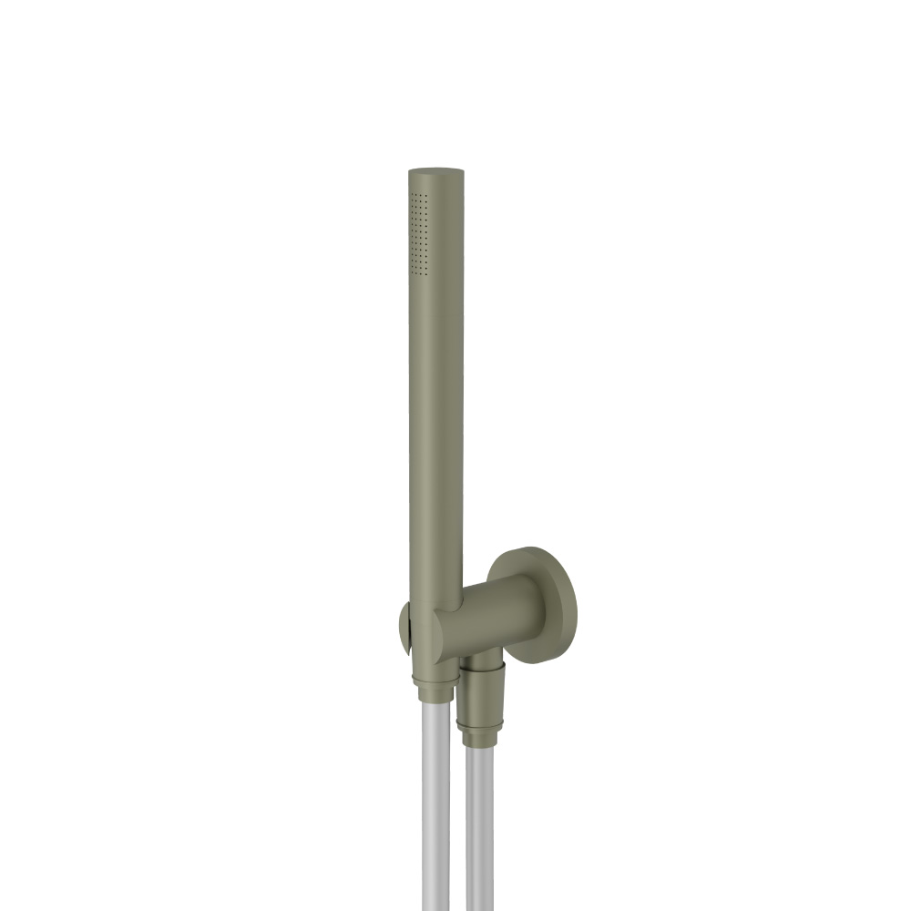 Hand Shower Set with Holder and Elbow Combo | Army Green