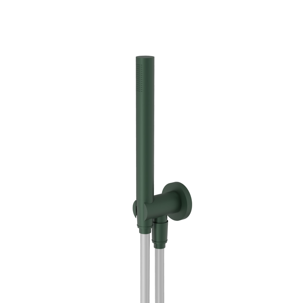 Hand Shower Set with Holder and Elbow Combo | Leaf Green