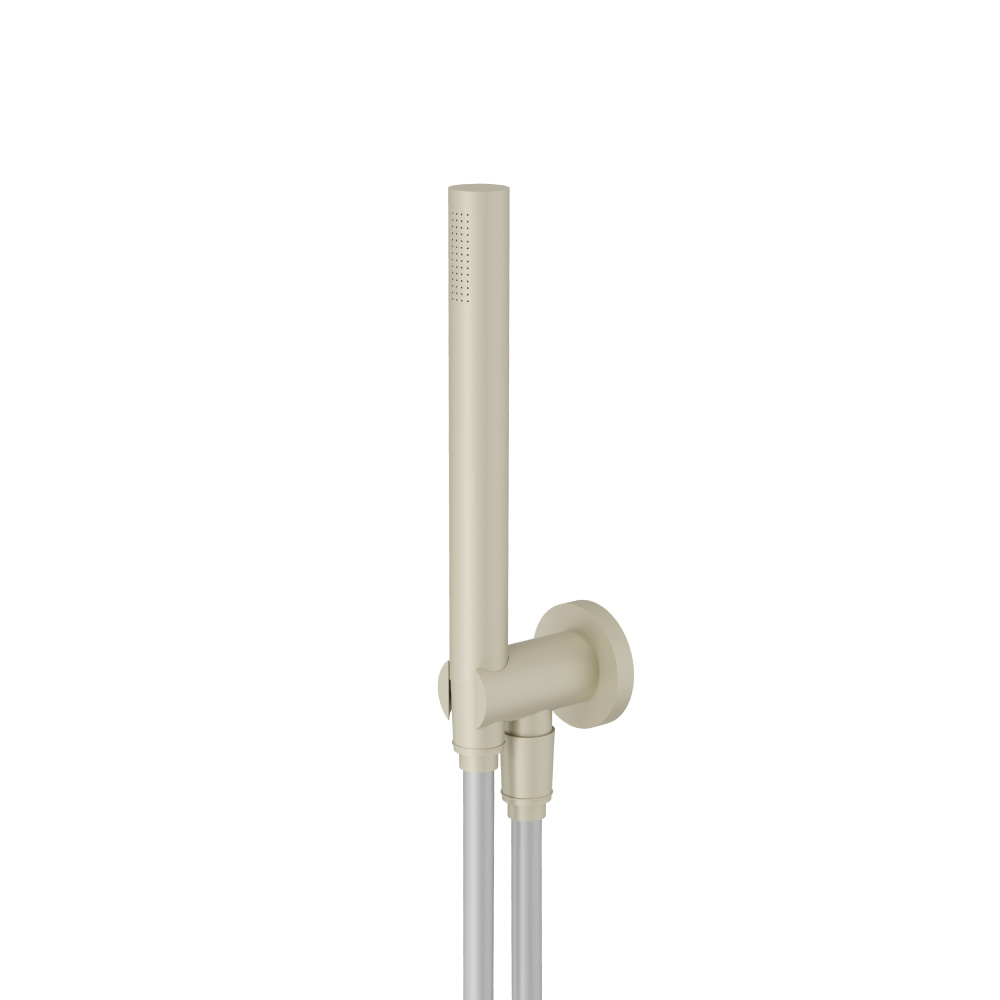 Hand Shower Set with Holder and Elbow Combo | Light Tan