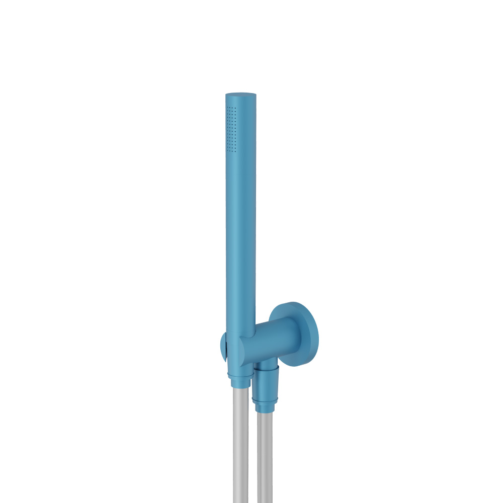 Hand Shower Set with Holder and Elbow Combo | Sky Blue