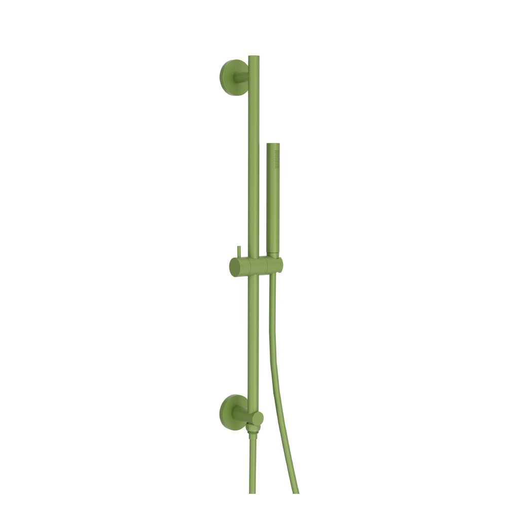 Hand Shower Set with Slide Bar, Integrated Elbow & Hose | Isenberg Green