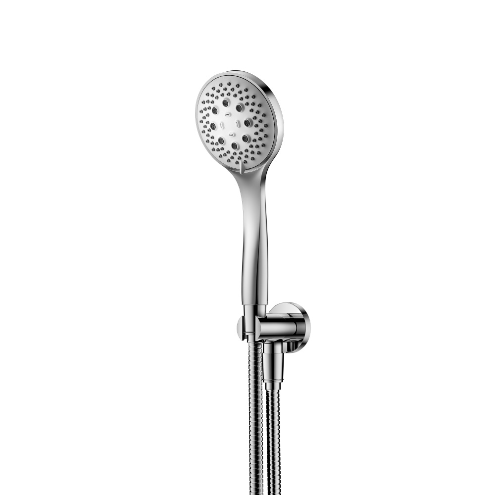 Hand Shower Set with Holder and Elbow Combo | Chrome