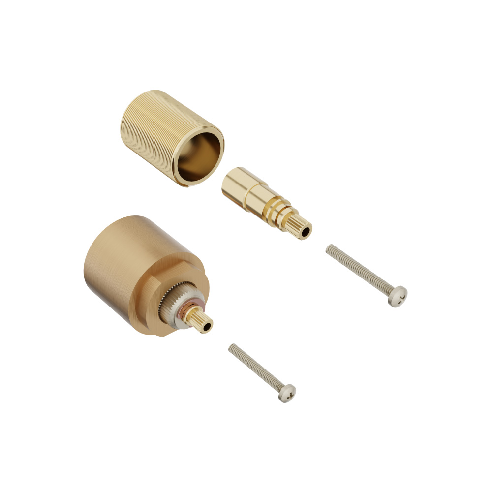 1.40" Extension Kit - For Use with TVH thermostatic valves. | Brushed Bronze PVD