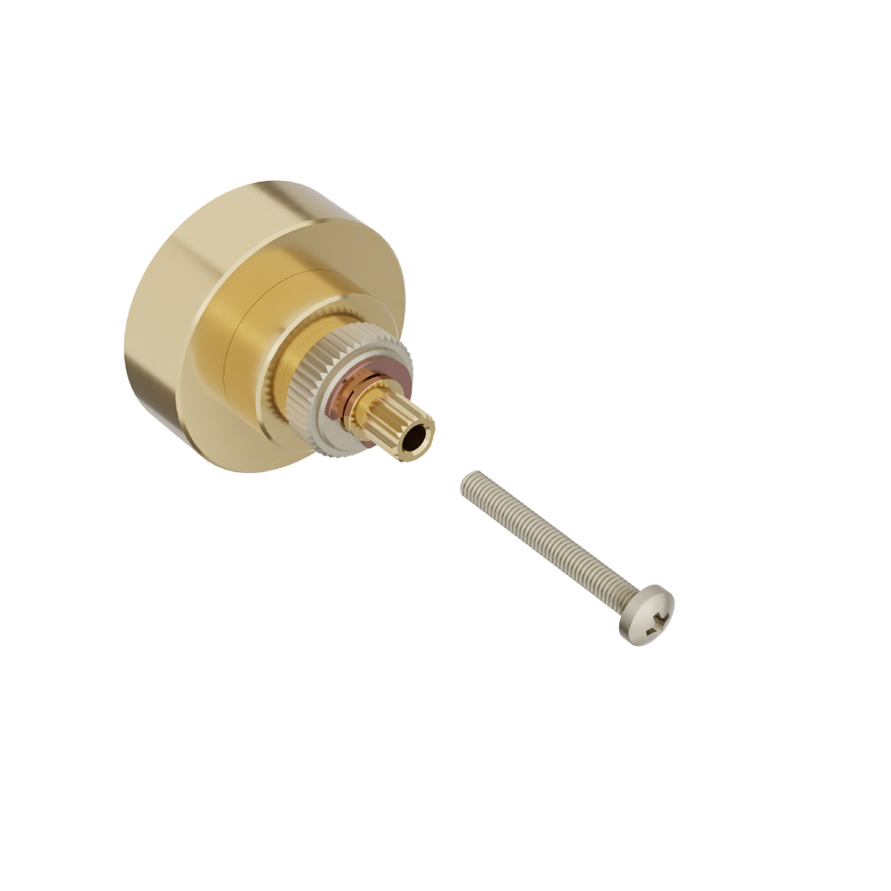 0.6" Extension Kit - For Use with TVH.4201 | Satin Brass PVD