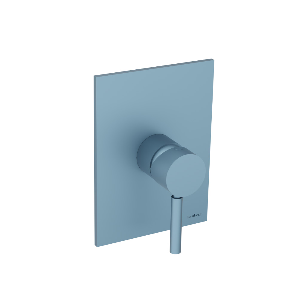 Shower Trim With Pressure Balance Valve | Blue Platinum