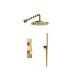 Two Output Shower Set With Shower Head And Hand Held