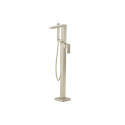 Freestanding Floor Mount Bathtub / Tub Filler With Hand Shower