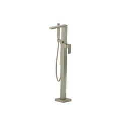 Freestanding Floor Mount Bathtub / Tub Filler With Hand Shower