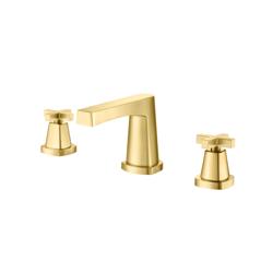 Three Hole 8" Widespread Two Handle Bathroom Faucet