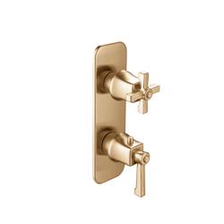 3/4" Thermostatic Shower Valve & Trim  - 2-Output